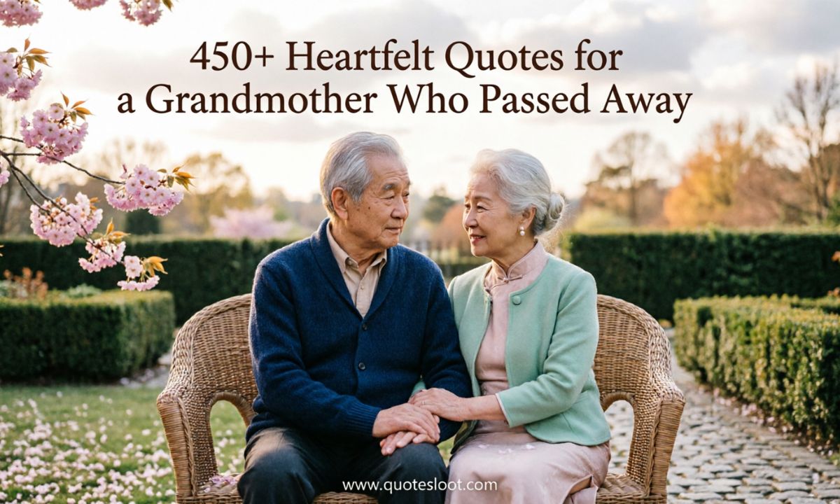 450+ Heartfelt Quotes for a Grandmother Who Passed Away
