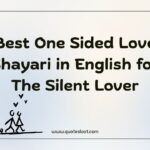Best One Sided Love Shayari in English