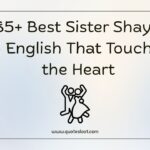 Best Sister Shayari in English That Touches the Heart