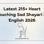 Heart Touching Sad Shayari in English