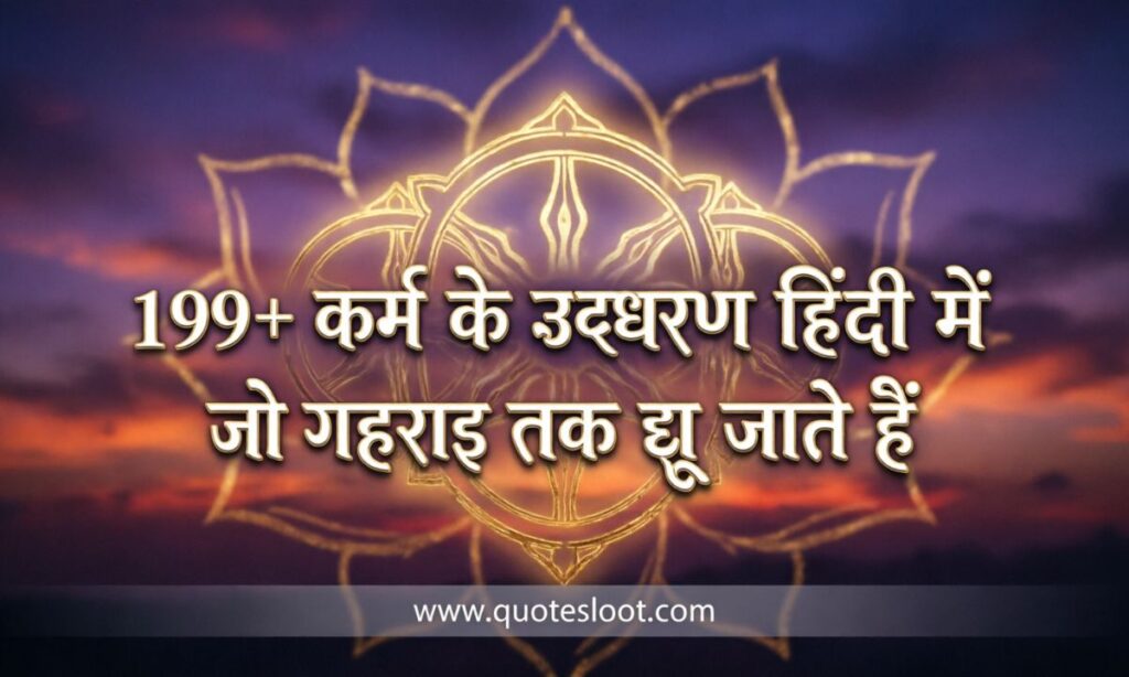 Karma Quotes in Hindi