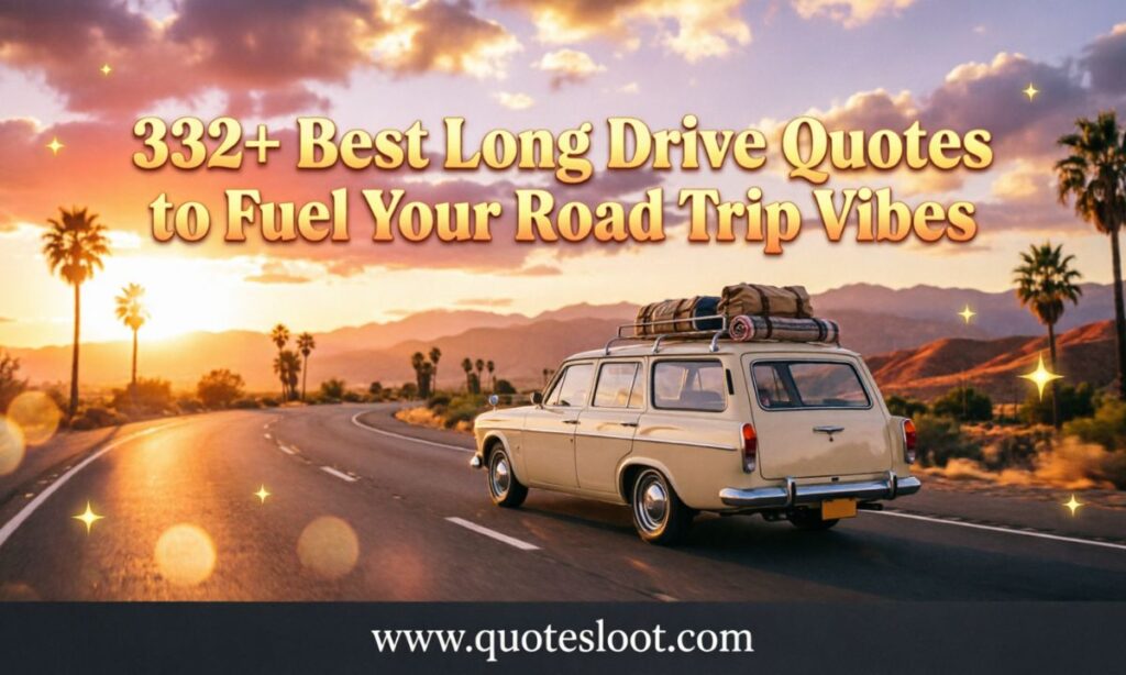 Long Drive Quotes