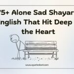 Alone Sad Shayari in English