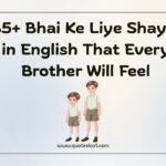 Bhai Ke Liye Shayari in English