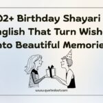 Birthday Shayari in English