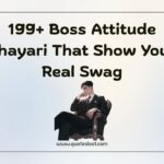 Boss Attitude Shayari in English