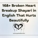 Breakup Shayari in English