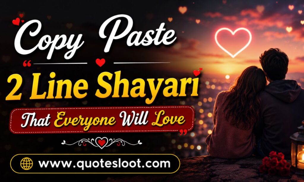 Copy Paste 2 Line Shayari