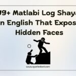 Matlabi Log Shayari in English