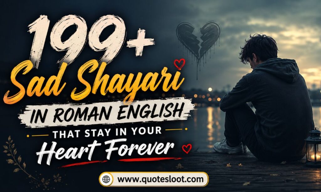 Sad Shayari in Roman English