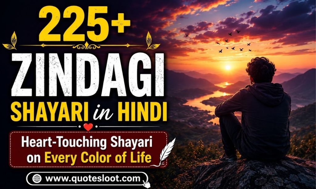 225+ Zindagi Shayari in Hindi