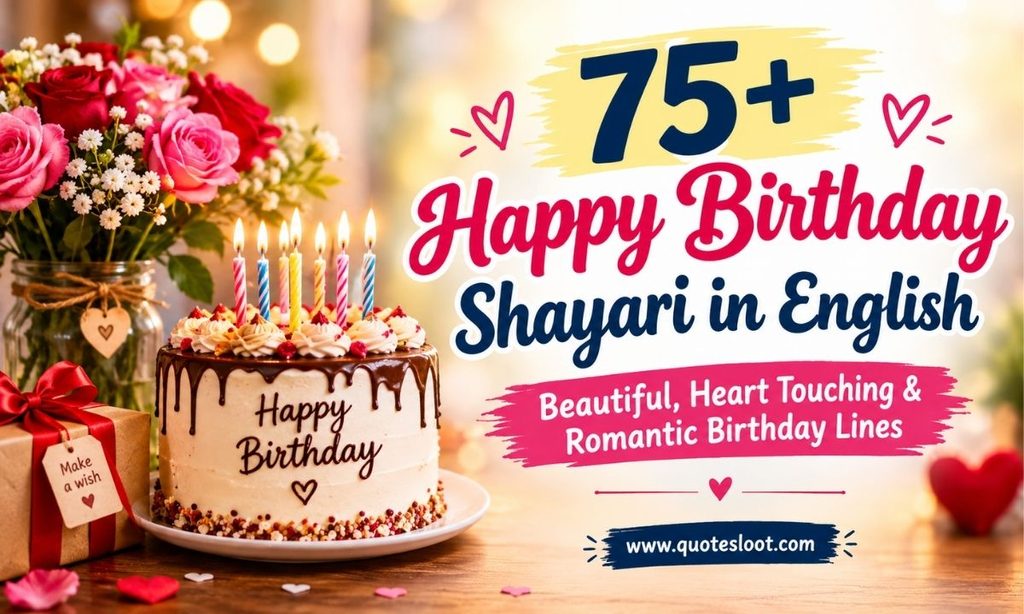 Happy Birthday Shayari in English